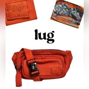 Lug Matte Luxe Belt Bag - Hitch Orange